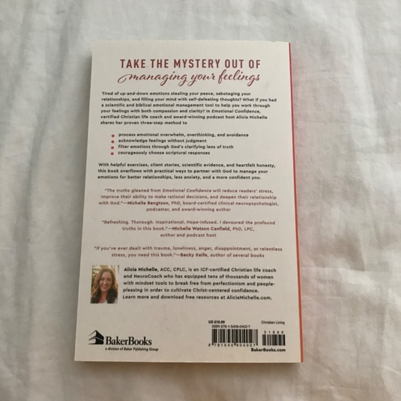 ๐3/$35 Emotional Confidence: 3 Simple Steps to Manage Emotions Paperback Book - Picture 2 of 6